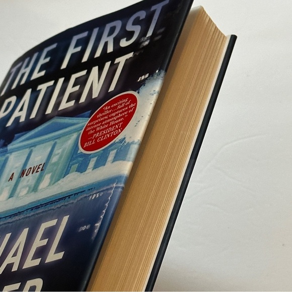 The First Patient by Michael Palmer | Medical Fiction | Hardcover Book - Picture 4 of 8